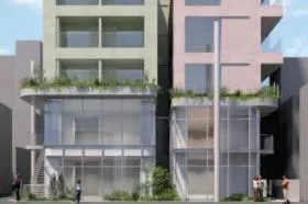 (仮称)モモキタの外観