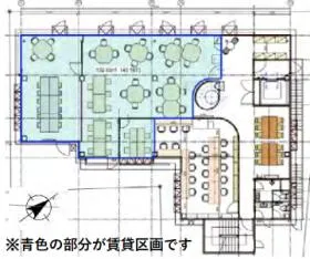 Los Gatosビルの基準階図面