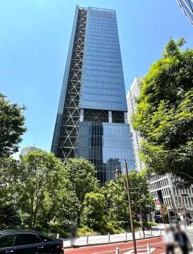 WeWork Akasaka Green Crossビルの外観