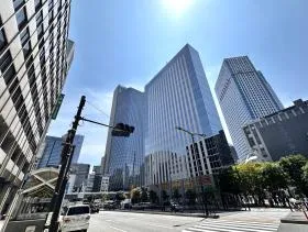 WeWork Akasaka Green Crossビルの外観