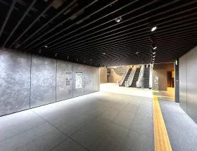 駅直結なので地下からアクセス可能