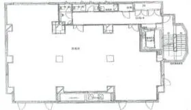 第一セイコービルの基準階図面