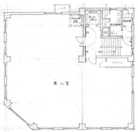 THE KINDAI 15 SHINJUKUの基準階図面