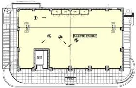 GREEN TERRACE 表参道ビルの基準階図面