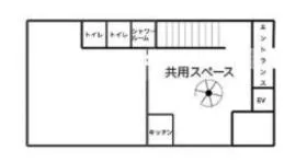 四谷メインフラワーハウスビルの基準階図面