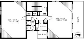 ホワイトビルの基準階図面