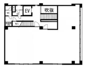 森芳ビルの基準階図面