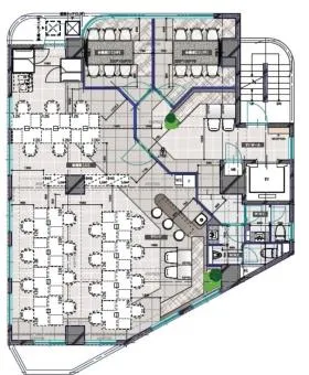 (仮称)南大塚3丁目PJビルの基準階図面