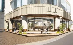 (仮称)四谷坂町PJビルの外観
