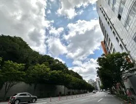 (仮称)四谷坂町PJビルの外観