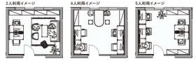NEUKShirokanetakanawaビルの基準階図面