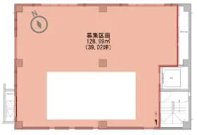 ミタケタワービルの基準階図面