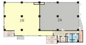 南青山第一韮澤ビルの基準階図面