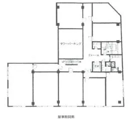 サンビルの基準階図面