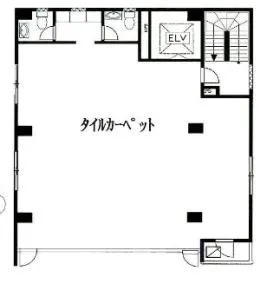 ハギワラビルの基準階図面
