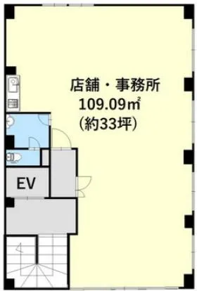 ミュービルの基準階図面