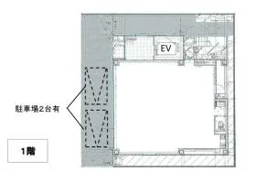 楠ビル川崎駅前の基準階図面