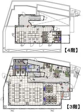 REXIED市ヶ谷左内町ビルの基準階図面