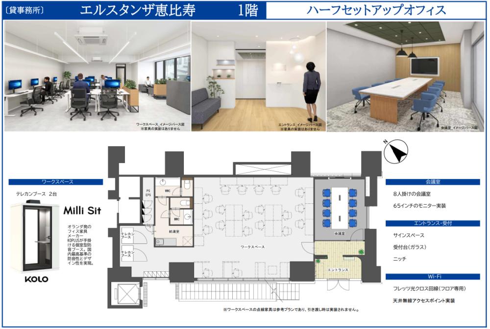 恵比寿駅 徒歩3分 約40坪（4枚目）